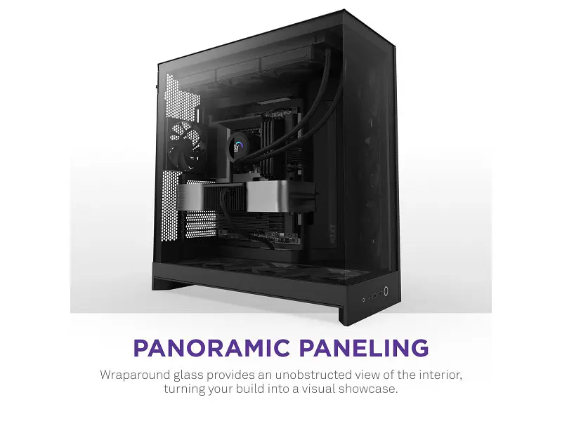 Корпус NZXT H9 Flow Black (CM-H92FB-01) - фото 9