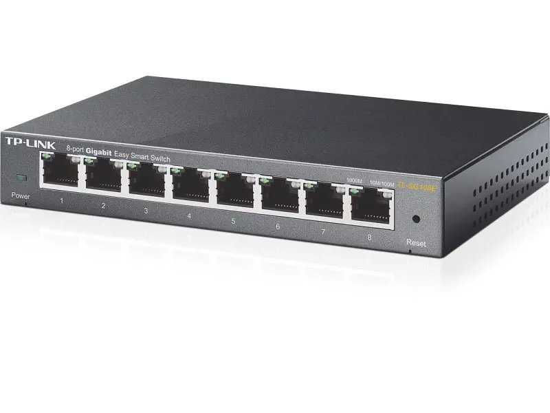 Комутатор TP-LINK TL-SG108E - фото 5