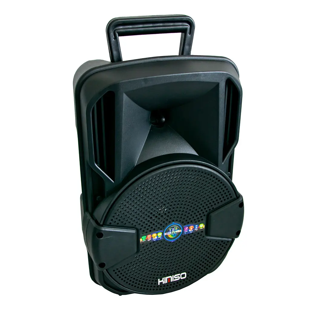 Музыкальная колонка блютуз с Kimiso KS-M1 FM колонка с подсветкой и микрофоном, Hi-Fi радио колонка (ST) - фото 6