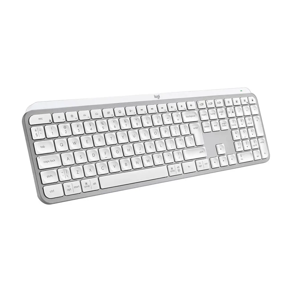 Клавіатура Logitech MX Keys S Wireless UA Pale Grey (920-011588)