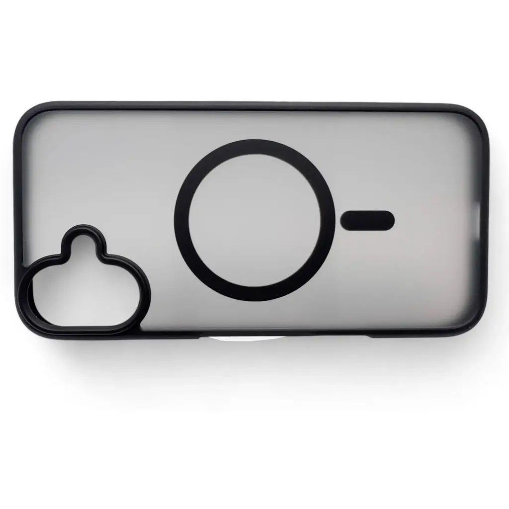 Чехол-накладка BeCover Metal Buttons Case (MagSafe) для Apple iPhone 16 Plus Black (712093) - фото 4
