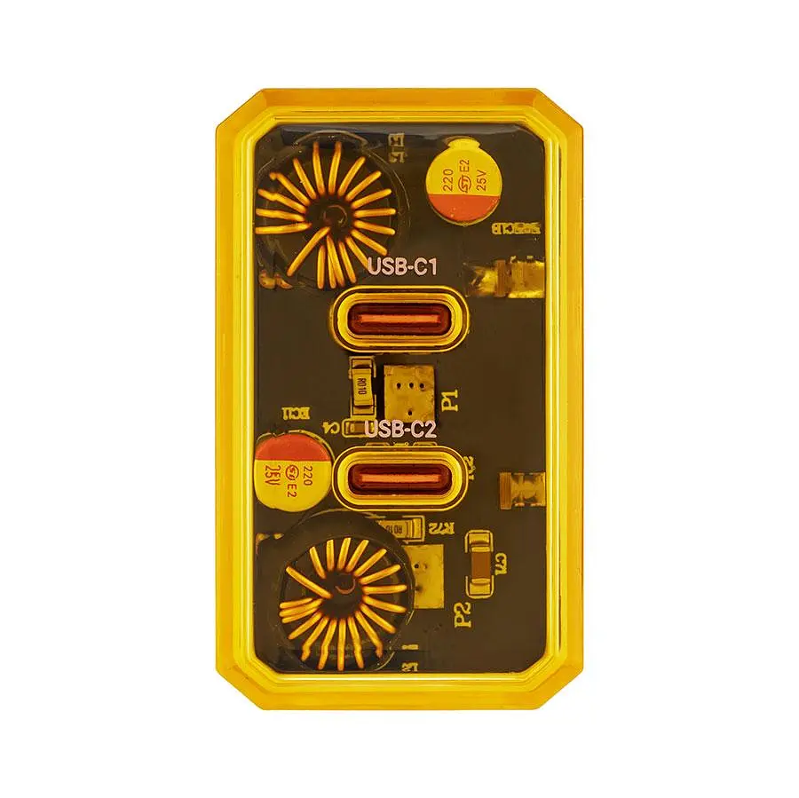 Зарядний пристрій BOROFONE BAS33A 2USB-C PD/QC45W білий (6941991110719) - фото 4