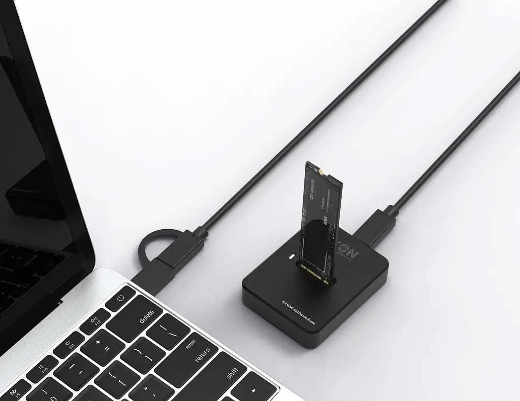 Док-станція XON MemoryDock M.2 NGFF SATA USB 3.1 Type-C Чорний (XMD1C13NG1PB 6426) - фото 5