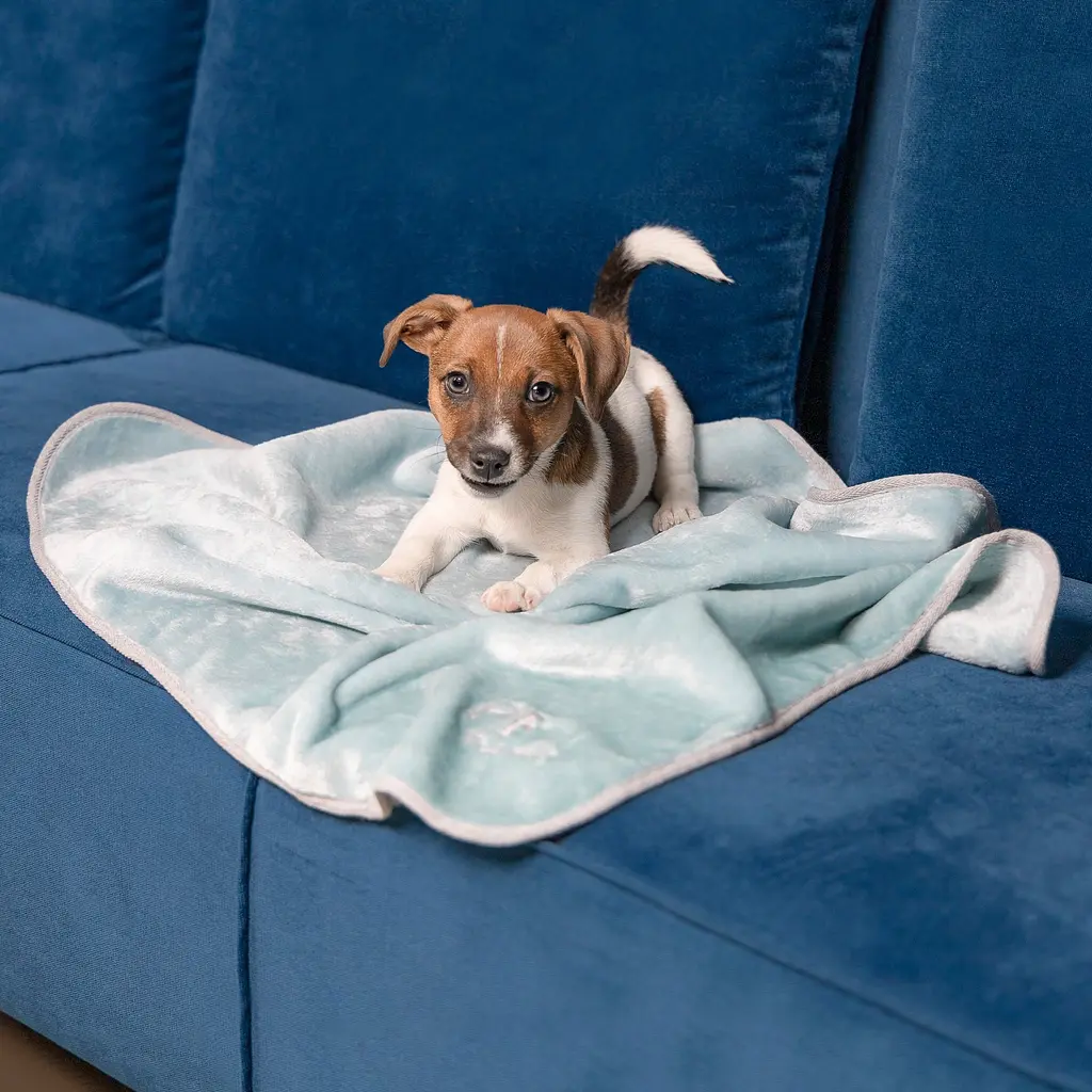 Плед Pet Fashion Bliss 2, 77x100 см, мятный - фото 6