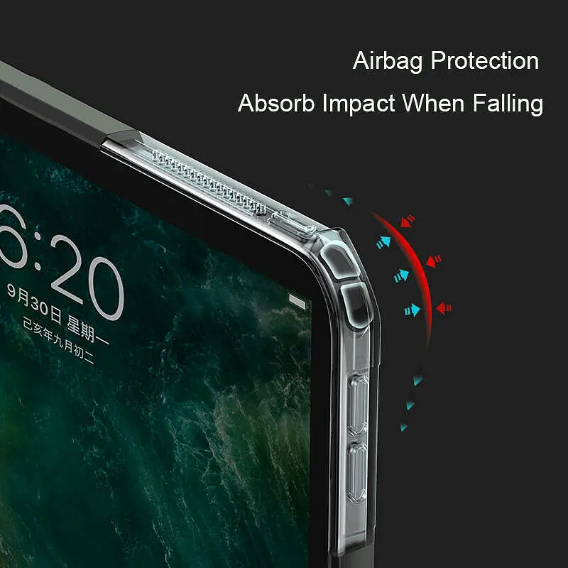 TPU+PC чохол Xundd c посиленими кутами для Apple iPad Pro 11 (2024-25) Чорний - фото 7