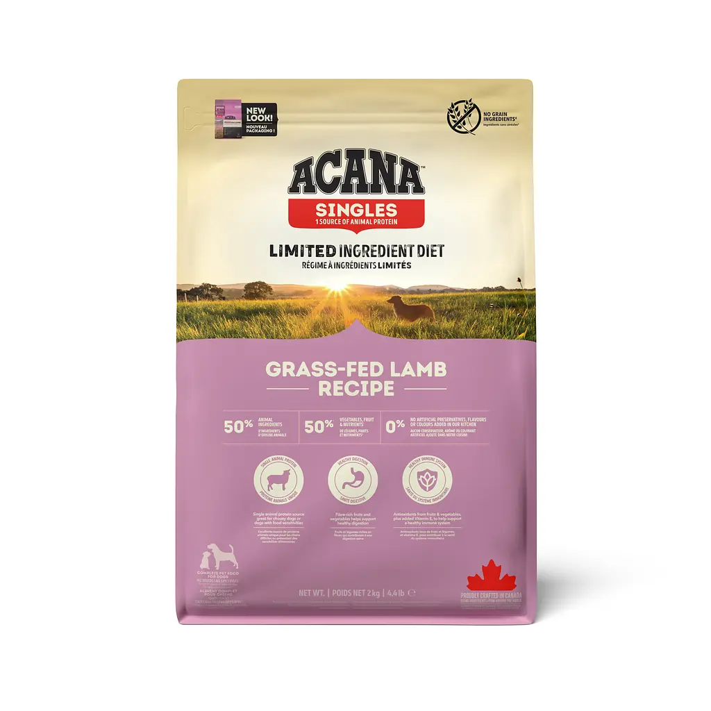 Сухий корм для собак усіх порід Acana Grass-Fed Lamb з ягням 2 кг a57020