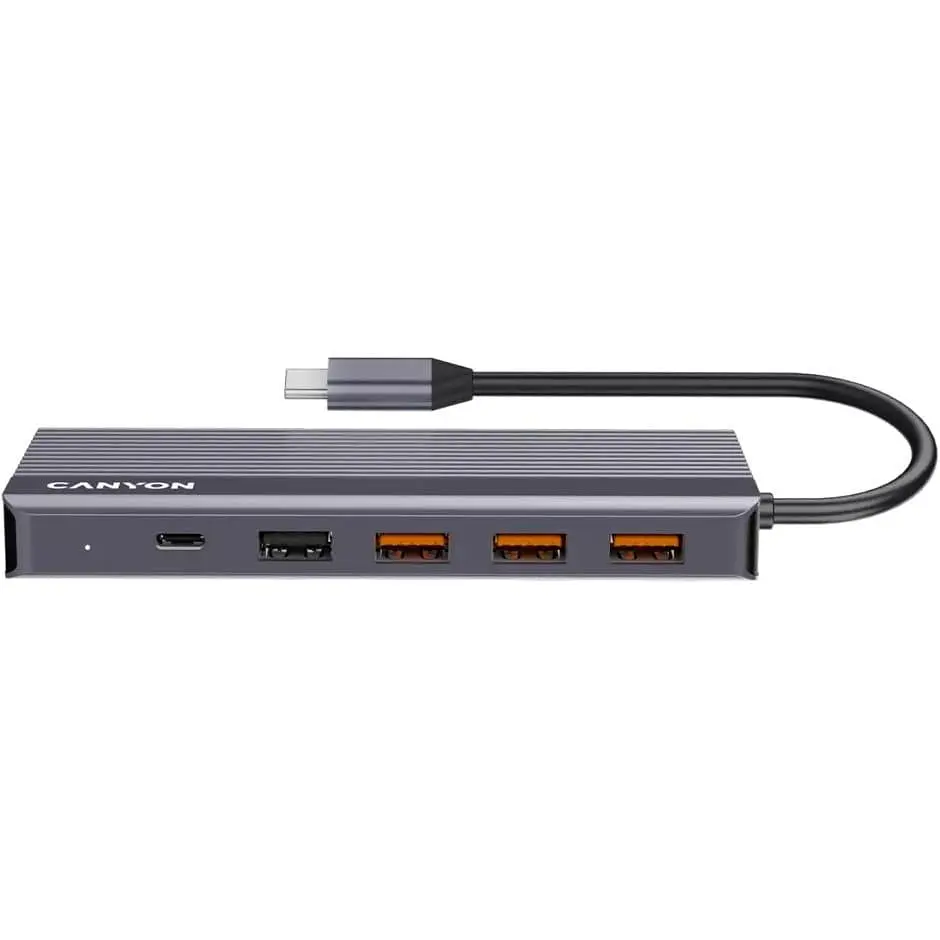 USB-Хаб Canyon 13-в-1 4K USB-C DS-16 (CNS-TDS16) - фото 5