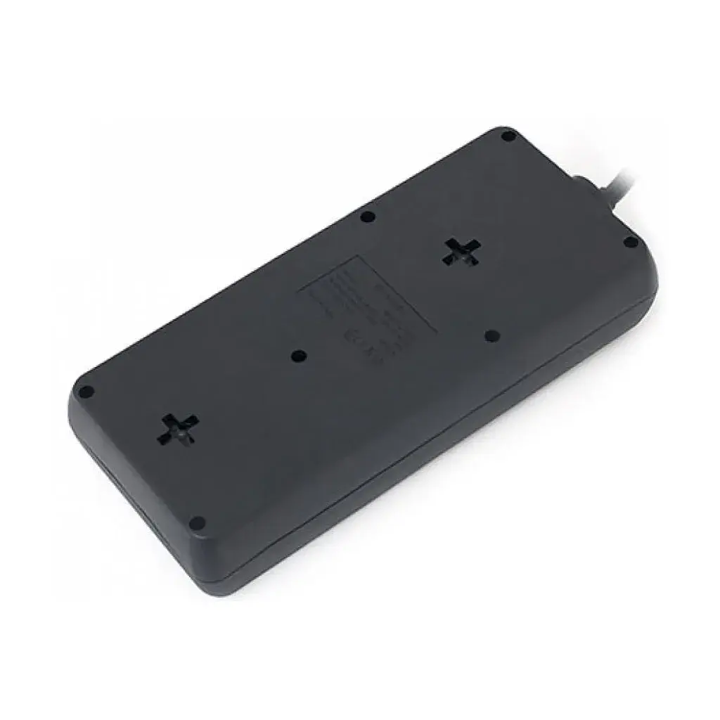 Мережевий фільтр живлення REAL-EL REAL-EL RS-8 PROTECT, 3m, black (EL122300022) - фото 7