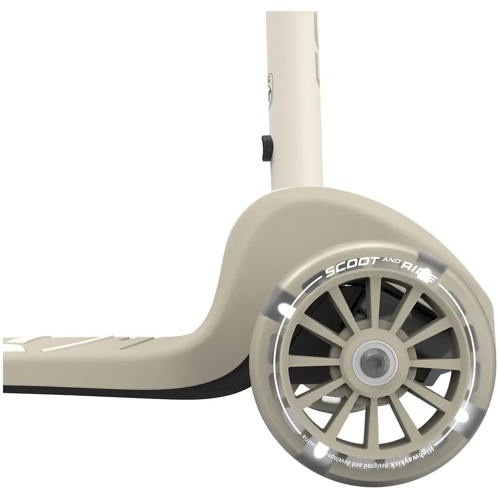 Самокат Scoot and Ride Highwaykick-3s колеса світяться 3+ років світло-сірий (SR-00937) - фото 14