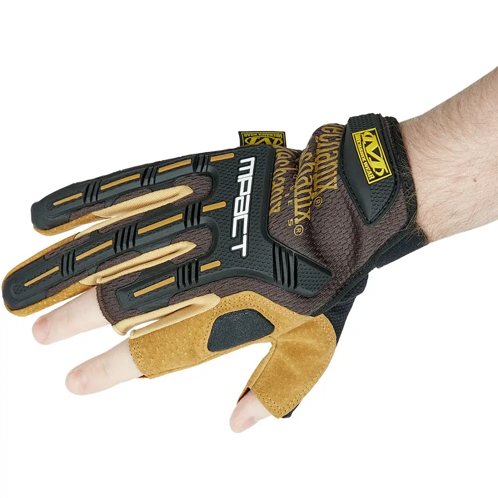 Перчатки Mechanix M-Pact Framer Leather XXL Brown - фото 3