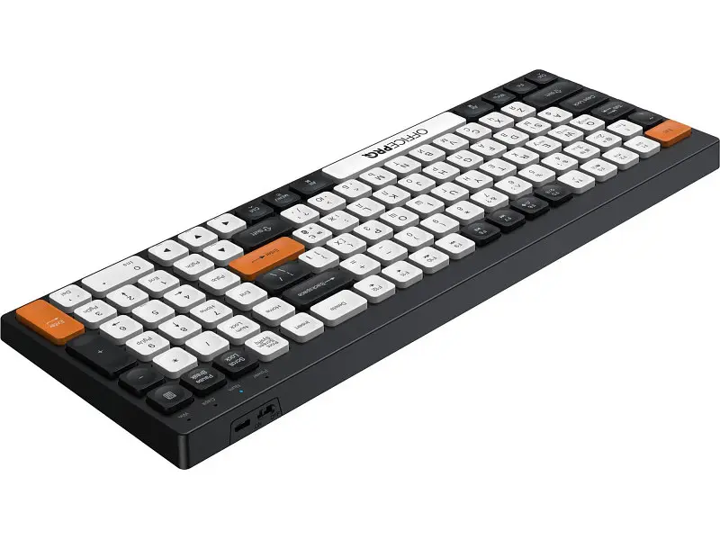 Клавіатура OfficePro SK985 Black/White (SK985BO) - фото 4
