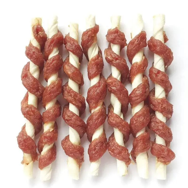 Лакомство для собак Lucky Star Большие крученики с курицей 13 см 200 г (RM041S) - фото 2