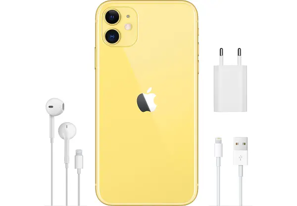 Мобільний телефон Apple iPhone 11 256GB Yellow (MWLP2) - фото 4