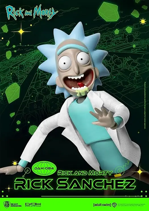 Фігурка Beast Kingdom Рік і Морті Рік Санчез Rick and Morty Rick Sanchez 20 см - фото 5