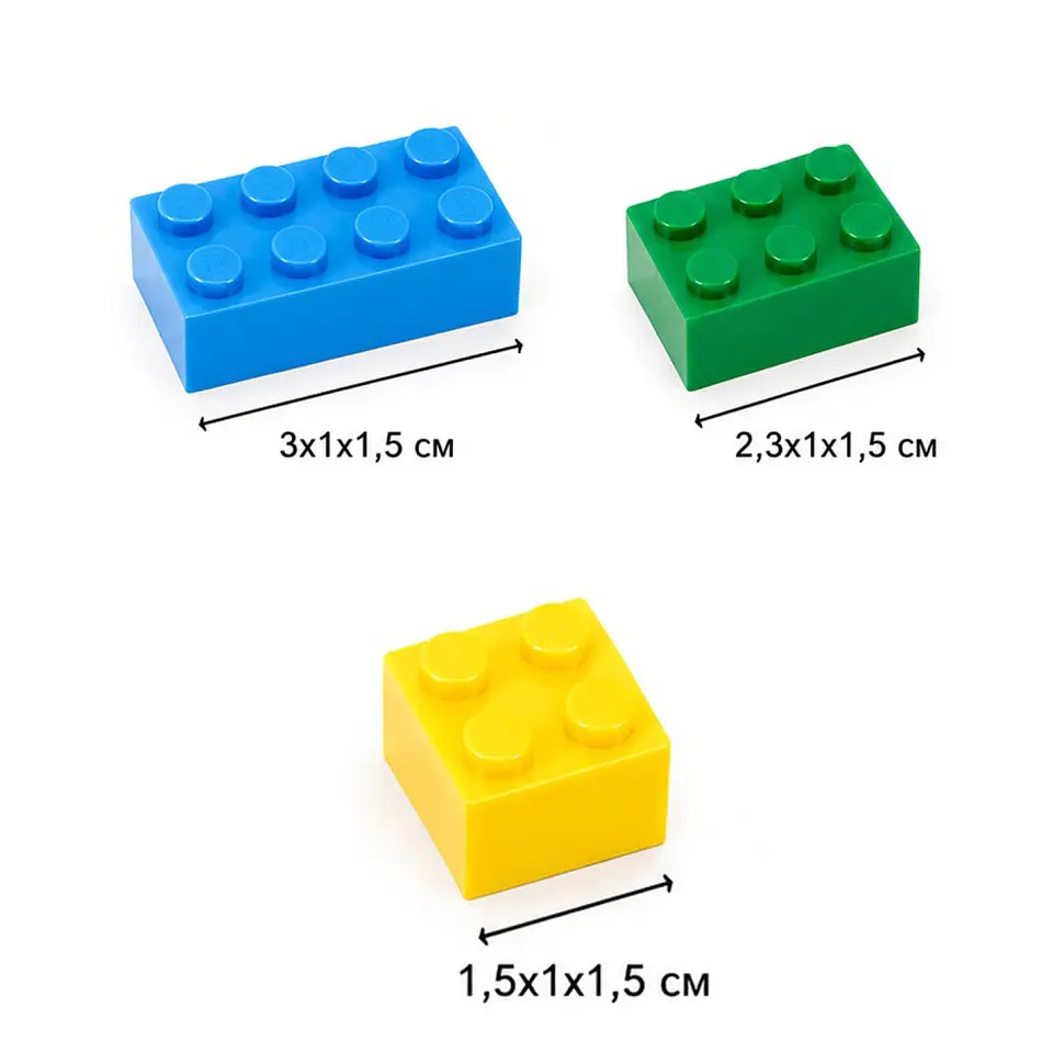 Дитячий конструктор Building Blocks HC-196C-02, 500 деталей - фото 2