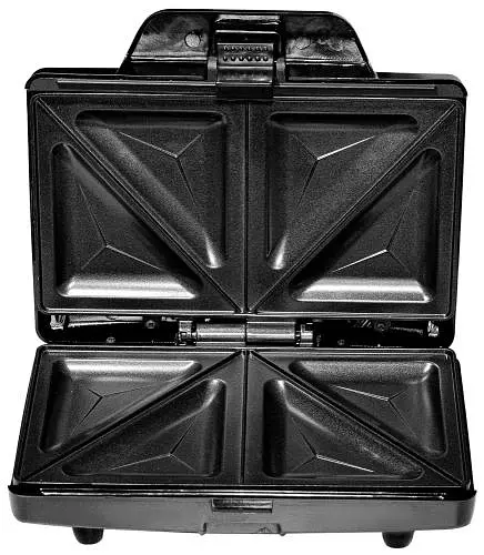 Бутербродниця Liberton LSM-7510, Black/Gray, 750W, пластини трикутні сендвічі 4шт, антипригарне покриття, індикатор готовності - фото 5