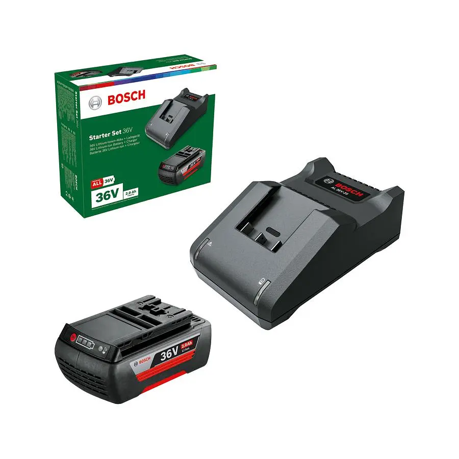 Набор аккумуляторов и зарядных устройств GBA 36V Bosch hoz0014368 - фото 6
