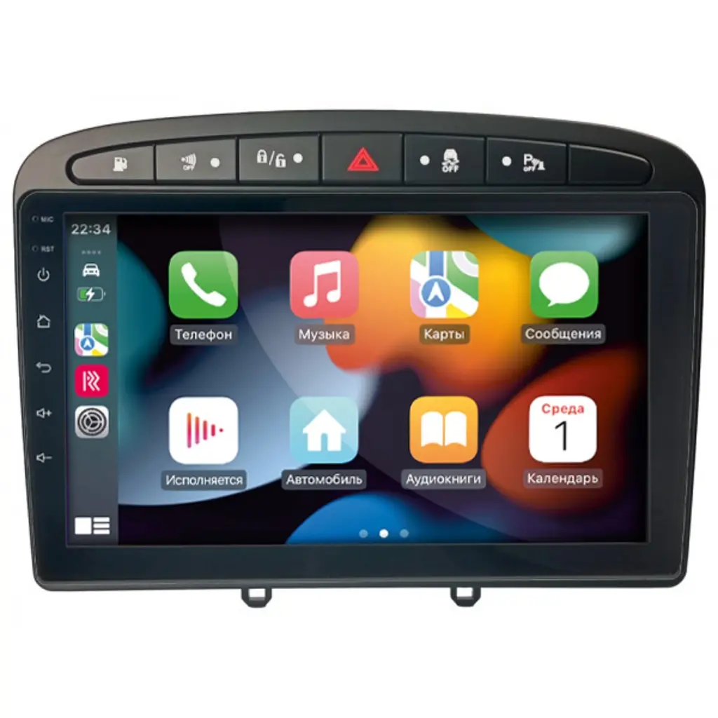 Штатна магнітола Peugeot 308 2007-2013 Black Decker D9-011 4x64, DSP, 4G, 360 Decker (НФ-00006225) - фото 2