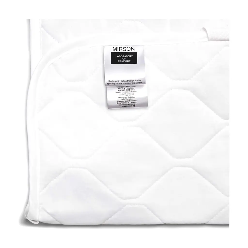 Наматрацник MirSon Natural Line Стандарт Silk Aloe Vera 979 140x200 см (2200000837998) - фото 5