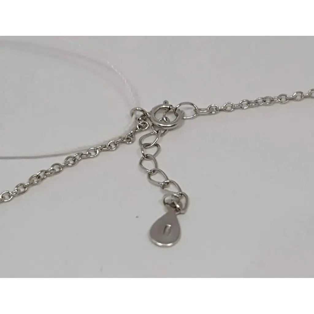 Срібне кольє Діама з фіанітами. Артикул 51011934495 - фото 3