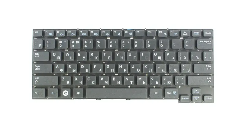 Клавіатура для ноутбука SAMSUNG (NP300U1, NP305U1) rus, black, без фрейма - фото 2