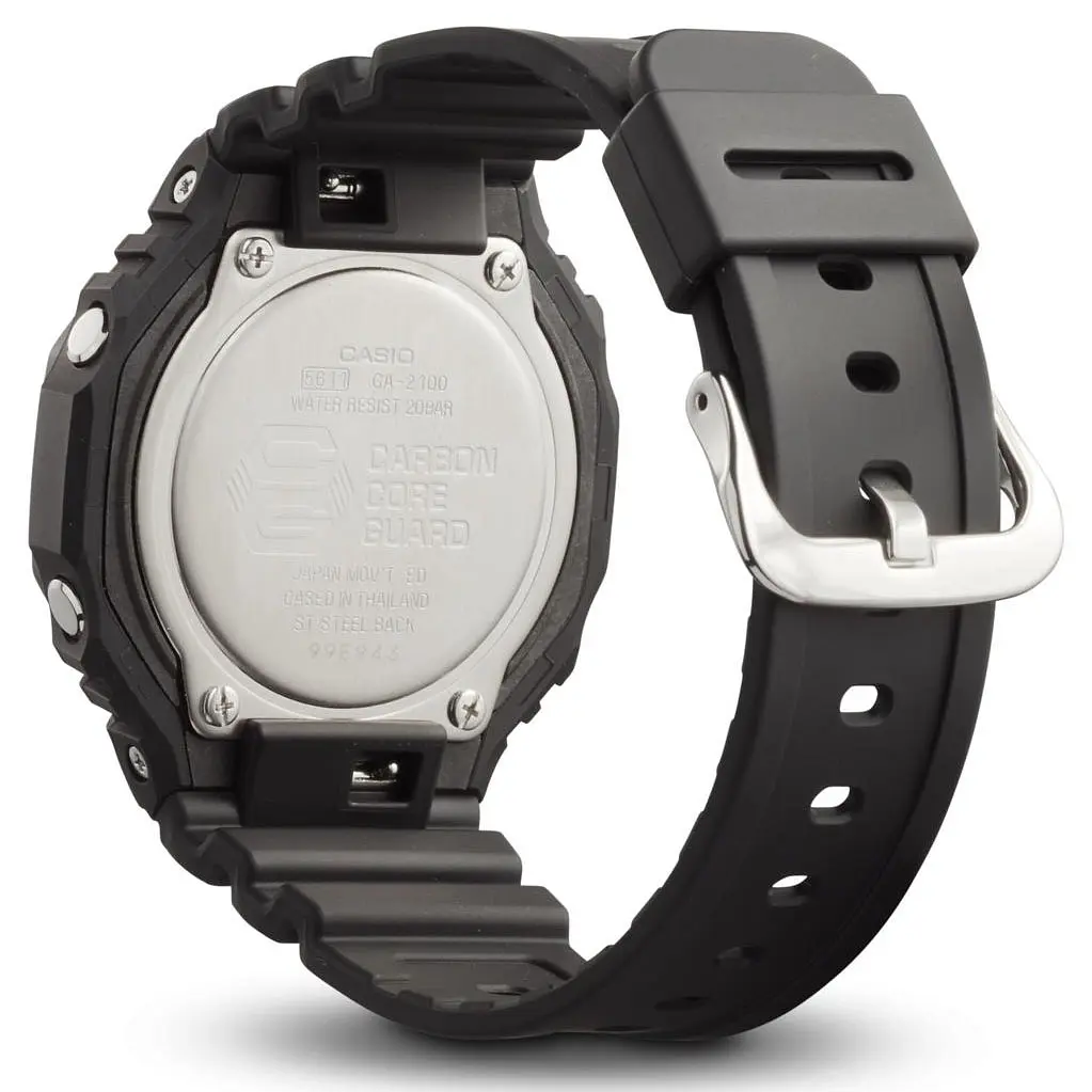 Чоловічий годинник Casio GA-2100-1A Чорний ( AT1141-0071 ) - фото 2