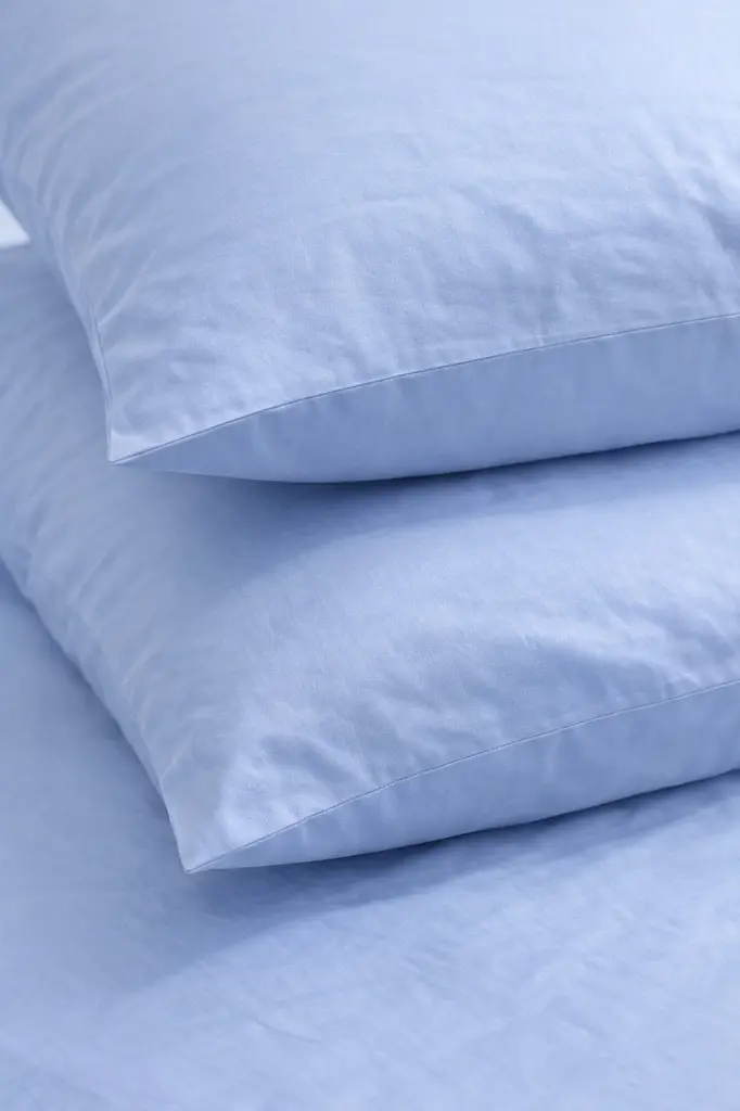 Комплект наволочок Ecotton 50х70 см із сатину 2 шт (арт. 14-4206) Pearl Blue світло-блакитний (24735) - фото 3