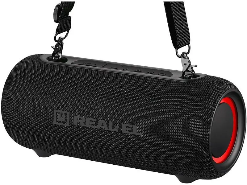 Портативна колонка REAL-EL X-725 Black (EL121600028) - фото 4