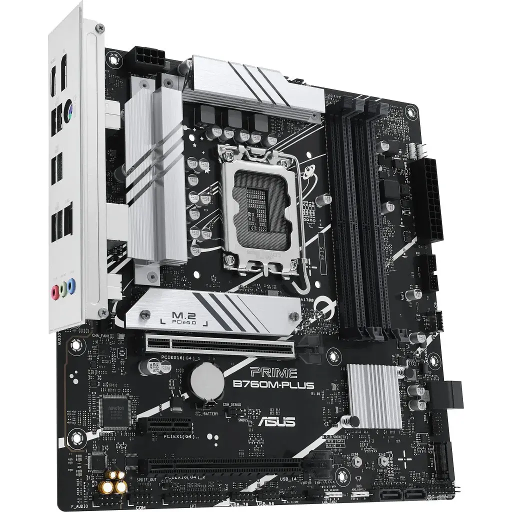 Материнська плата Asus Prime B760M-PLUS - фото 2
