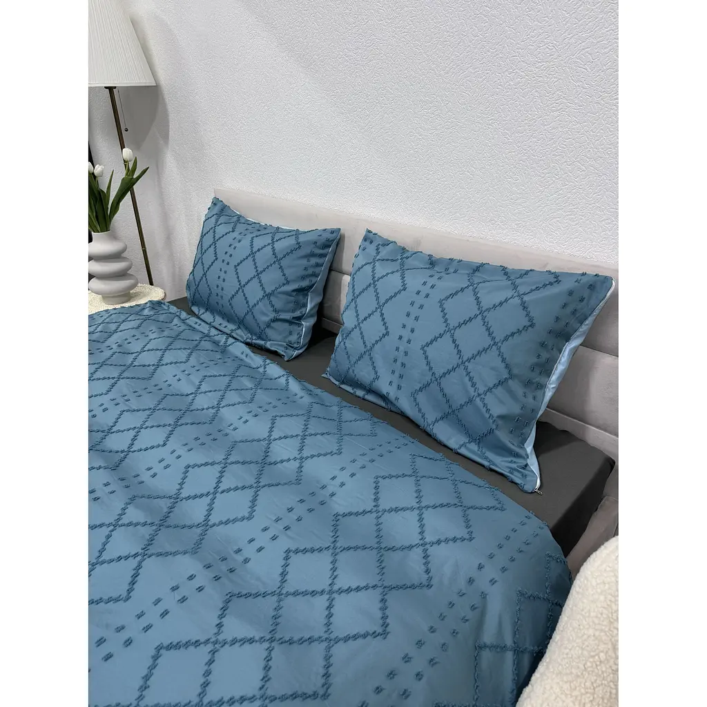 Комплект постельного белья Ecotton Green Полисатин двуспальный (24554) - фото 3