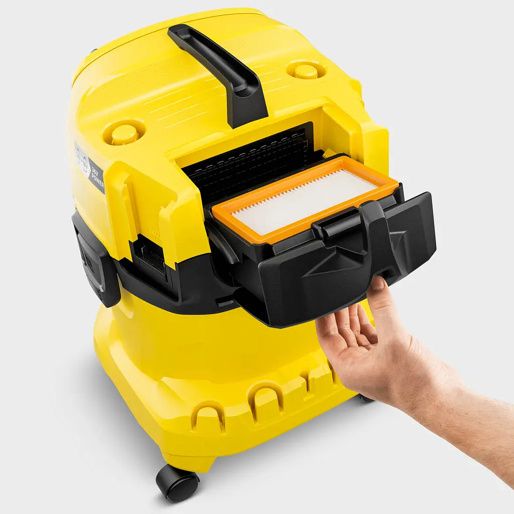 Аккумуляторный пылесос Karcher WD 4-18 Dual (1.628-600.0) - фото 4