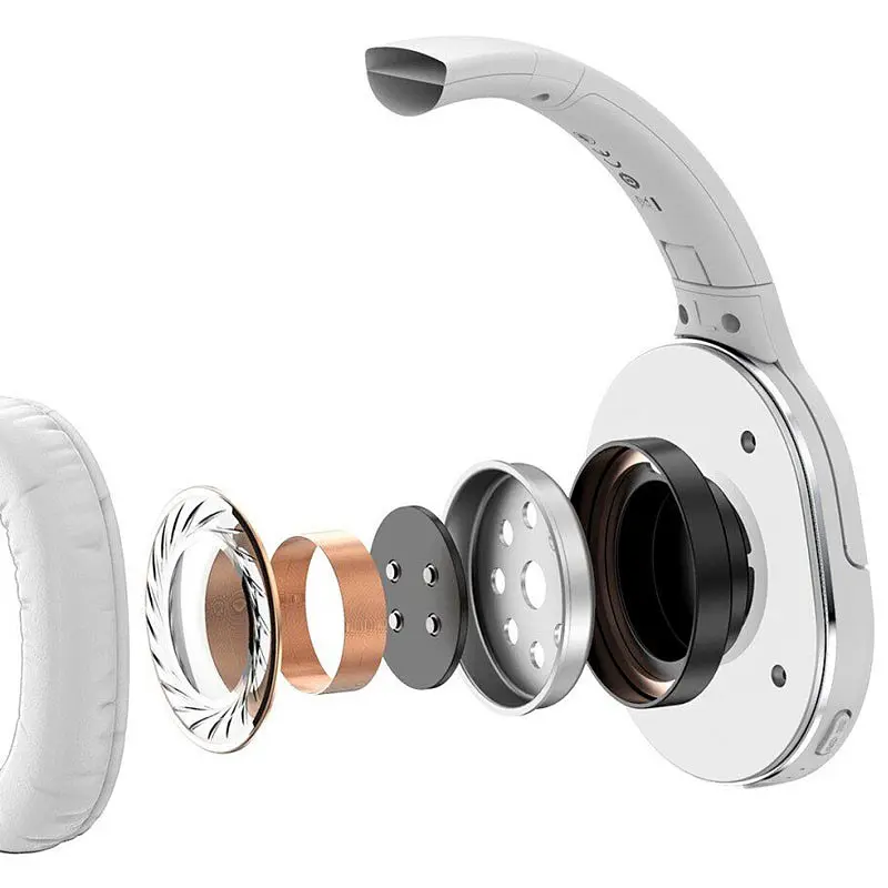Накладні бездротові навушники Encok Wireless headphone D02 Pro (NGTD01030) White Baseus teh0030660 - фото 5