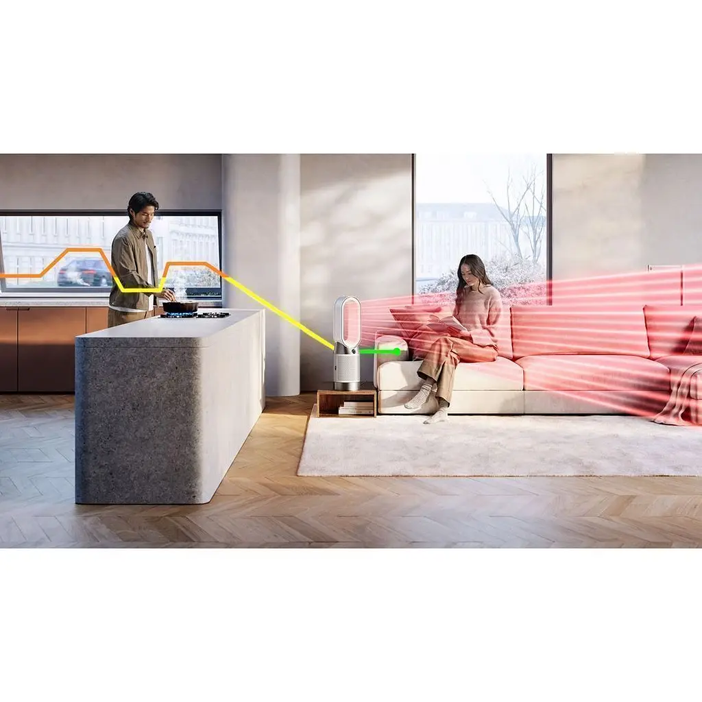 Очищувач повітря Dyson Purifier Hot+Cool HP1 White (544826-01) [149111] - фото 7
