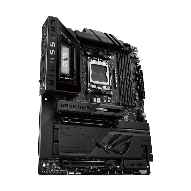 ASUS Материнська плата ROG CROSSHAIR X870E DARK HERO sAM5 X870E 4xDDR5 M.2 HDMI USB Type-C Wi-Fi BT ATX - фото 2