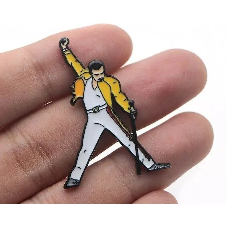 Значок Cini Квін Queen Фредді Мерк'юрі Freddie Mercury Wembley 1986 Q 25.59 - фото 2