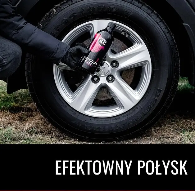 Гель для полірування та догляду за шинами K2 Sigma Pro 1 л D1101 (K20538) - фото 2