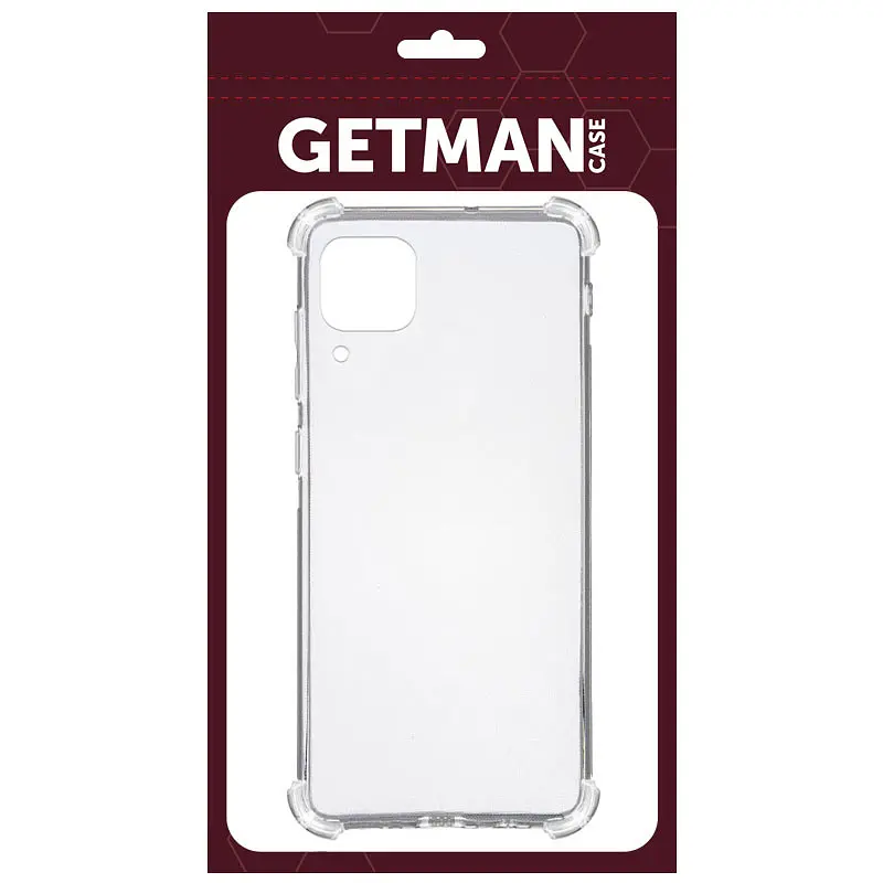 TPU чохол Getman Ease logo посилені кути для Huawei P40 Lite Безбарвний (прозорий) - фото 2
