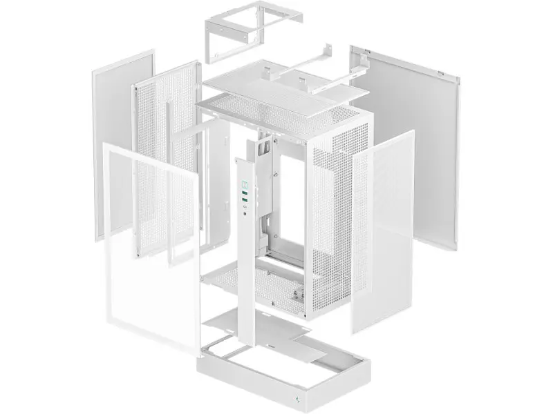Корпус Deepcool CH170 Plus White (R-CH170-WHNGM0-G) - фото 2