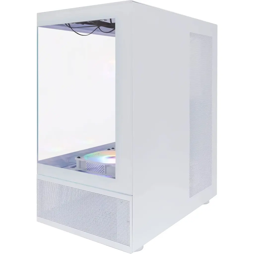 Корпус 1stPlayer Mi7-A-WH-2F7R-W-1F7-W White [134414] - фото 4