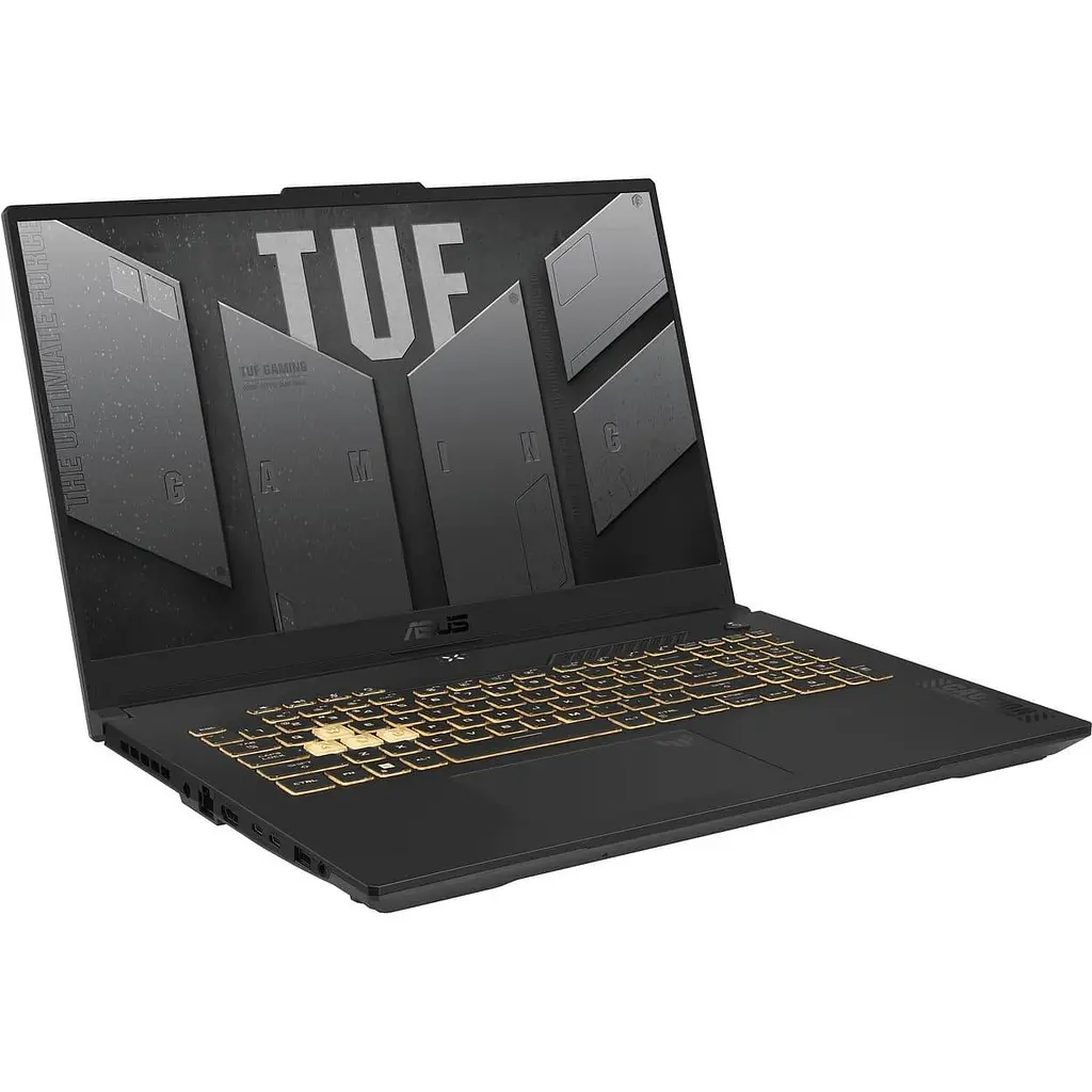 Ноутбук ASUS TUF Gaming A17 FX707VJ-HX027 (17.3 FHD IPS 144 Hz, Intel Core 5 210H, 16 GB, 512 SSD, RTX 3050 6 GB, DOS) Graphite Black (90NR0MY5-M00160) - фото 2