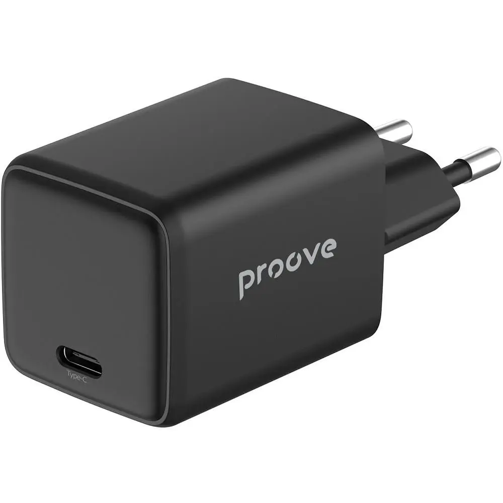 Зарядний пристрій Proove Pocket GaN 25W (Type-C) black (WCPG25010201) - фото 3