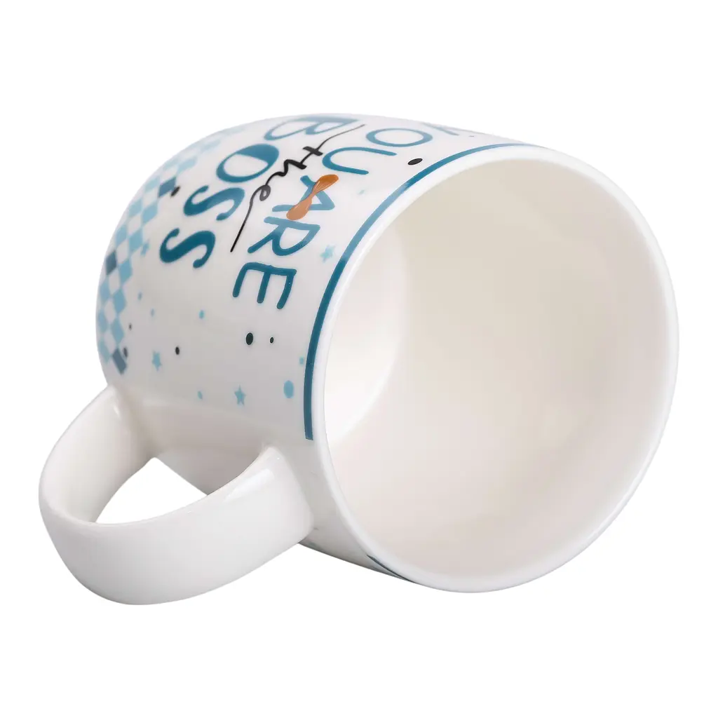 Чашка керамічна Liling Rongxiang Ceramic ви маєте boss RX-N240278YBOSS 450 мл - фото 3