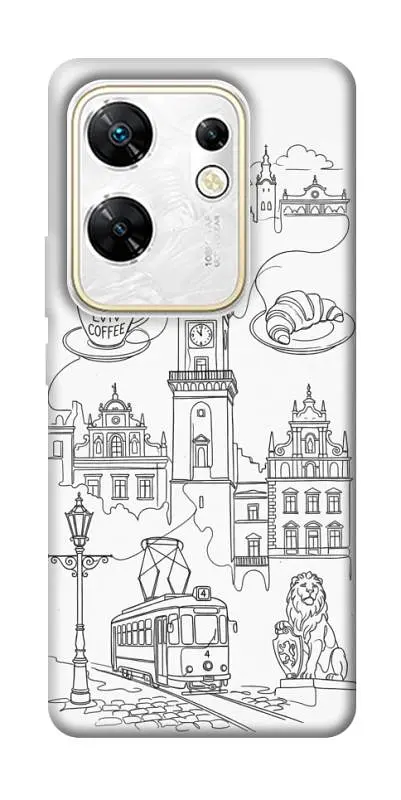 TPU чохол Demsky Lviv spirit для Infinix Zero 30 4G
