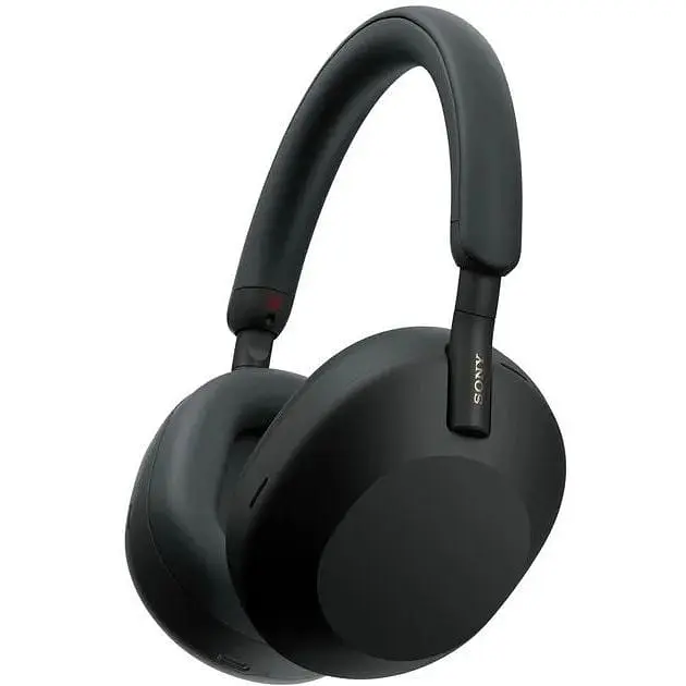 Бездротові повнорозмірні навушники Sony WH-1000XM5 чорні - фото 2