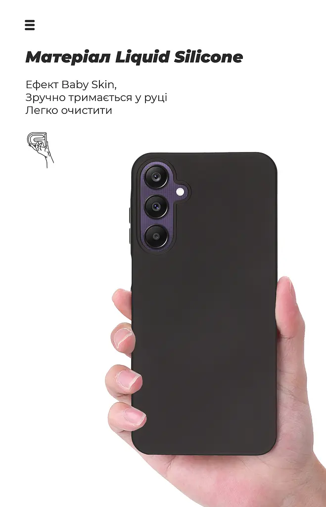 Чехол ArmorStandart ICON для Samsung A25 5G (A256) Black (ARM69656) - фото 7
