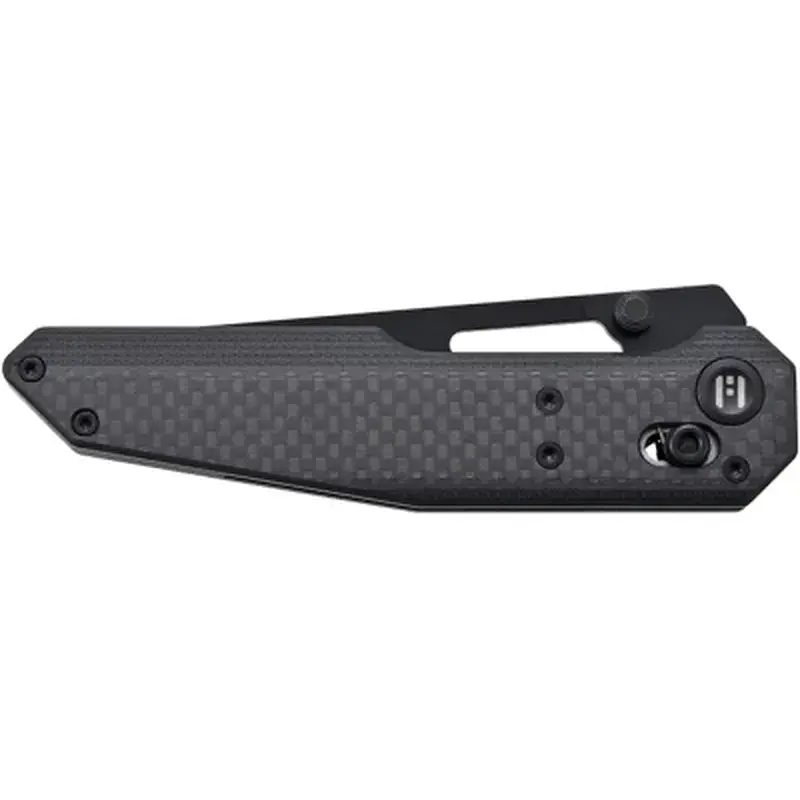 Ніж Hightron Sharplyn, 14C28N, G10 + CF, чорний, чорний клинок (HK01BLK) - фото 5