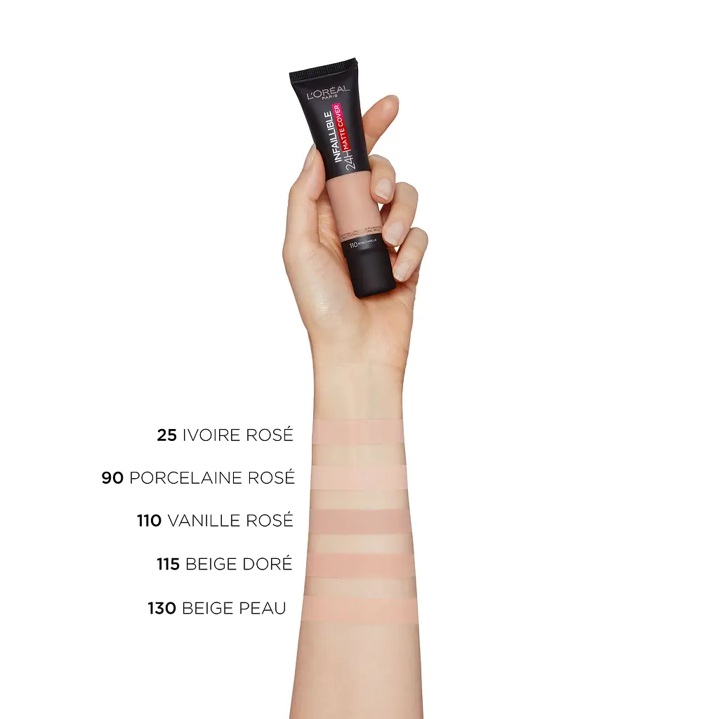 Тональний крем L’Oréal Paris Infaillible Matte 24H Матове покриття, відтінок 115, 30 мг (A9954800) - фото 4
