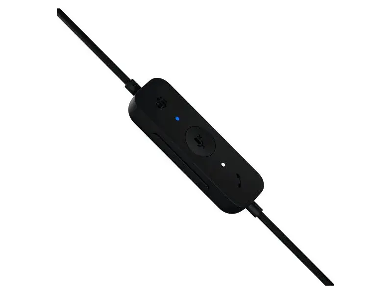 Гарнітура Logitech H570e Mono USB-A Black (981-001426) - фото 5