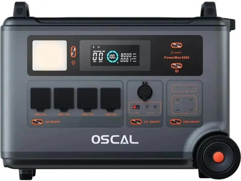 Зарядна станція Blackview Oscal PowerMax 6000 - фото 3