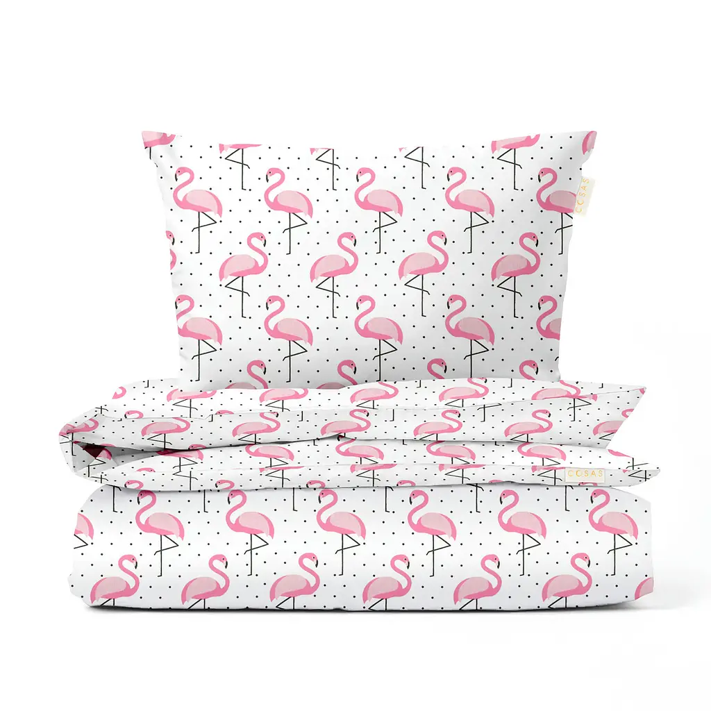 Дитяча постіль без простирадла FLAMINGO COSAS (4822052258958)